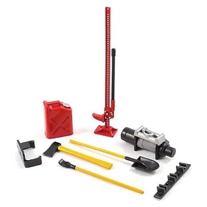 Yeah Racing 6-Piece Scale Tool Set - Red