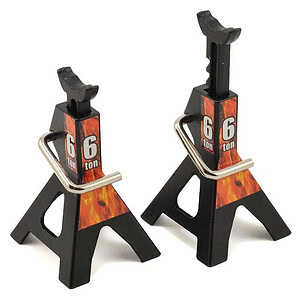 Yeah Racing Height Adjustable 6 Ton Jack 2-Pack - Black