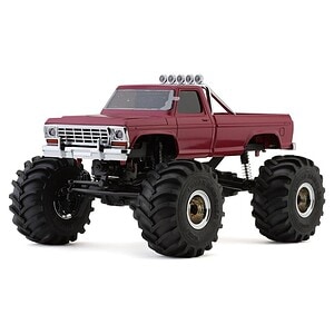 1/24 FMS FCX24 Smasher High Roller V2 Monster Truck RTR Red FMS12402RTRRDV2