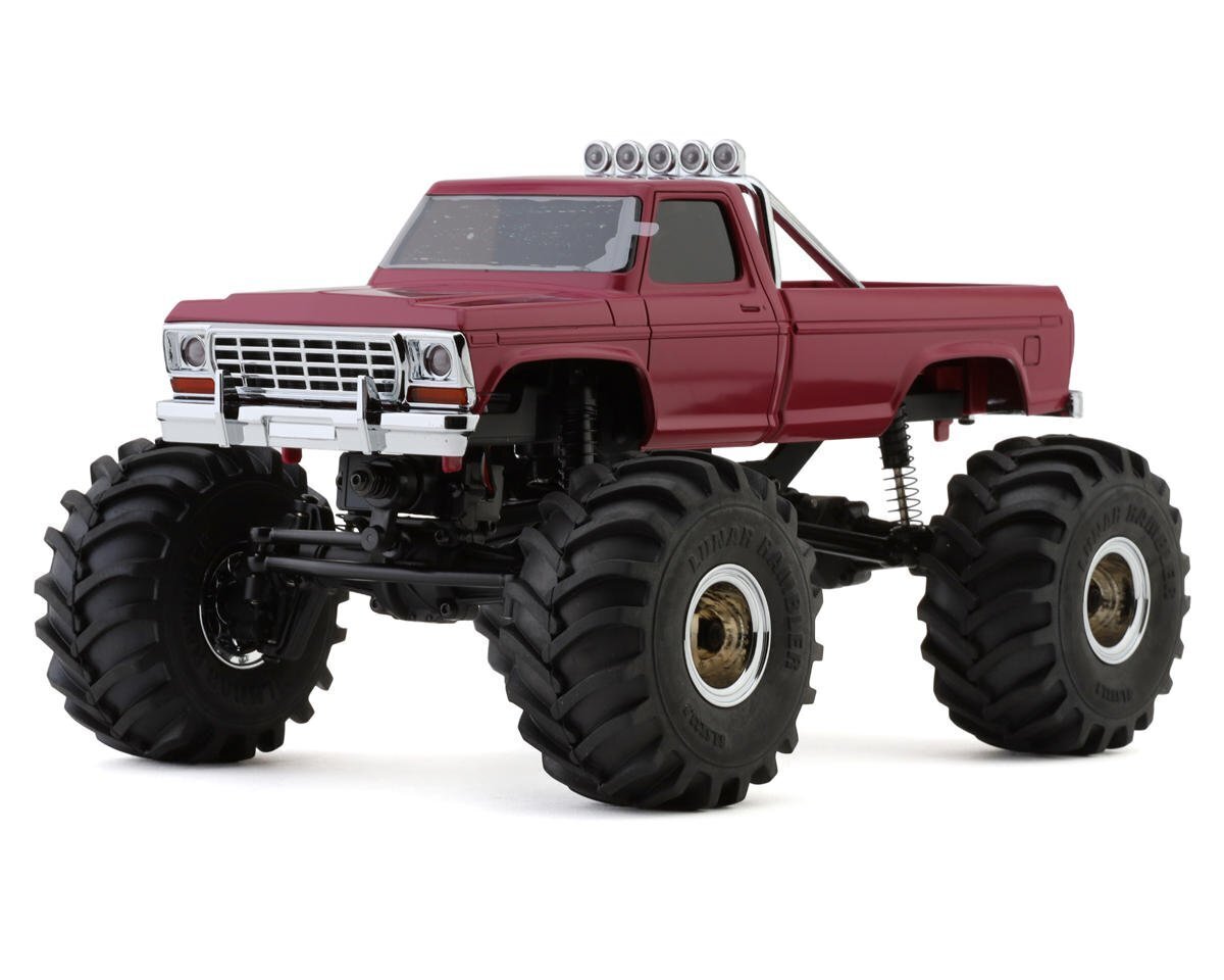 1/24 FMS FCX24 Smasher High Roller V2 Monster Truck RTR Red FMS12402RTRRDV2