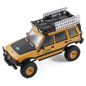 1/24 FMS FCX24M Land Rover Discovery First Gen Camel Trophy Edition RTR FMS12483RTRYL