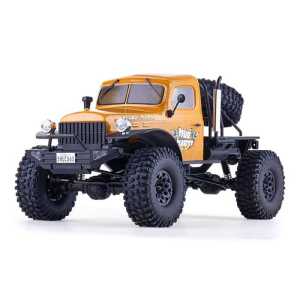 1/10 FMS Atlas 4x4 Off Road RTR Electric Trail Truck (Yellow) FMMROC11036RSYL