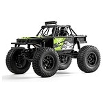 High-performance RC car with rugged tires and durable chassis for off-road racing. Perfect for RC car enthusiasts.