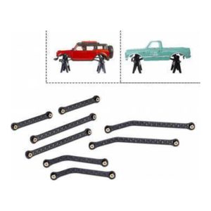 Furitek Carbon High Clearance Links Set - SCX24 Bronco & C-10 J