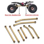 Furitek Hybrid Brass High Clearance Links Set For SCX24