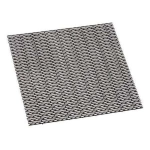 Killerbody Stainless Steel Grille Mesh (Black) (Hex Stripe) KLR-48266