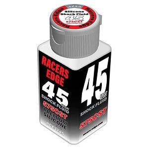 Racers Edge Pure Silicone Shock Oil - 45 Weight 575cSt 70ml 2.36oz