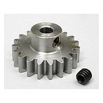 High-quality RC car gear with mounting screw, durable metal construction for racing and off-road use.