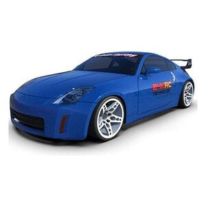24K RC Technology 1/10 2009 Nissan 350Z Full Drift Set w/ Cosmetic Mods 257mm WB - TAF23002 - Body (Clear)
