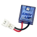 Lightweight RC car electronic switch with easy lap button, ideal for remote control vehicle modifications.