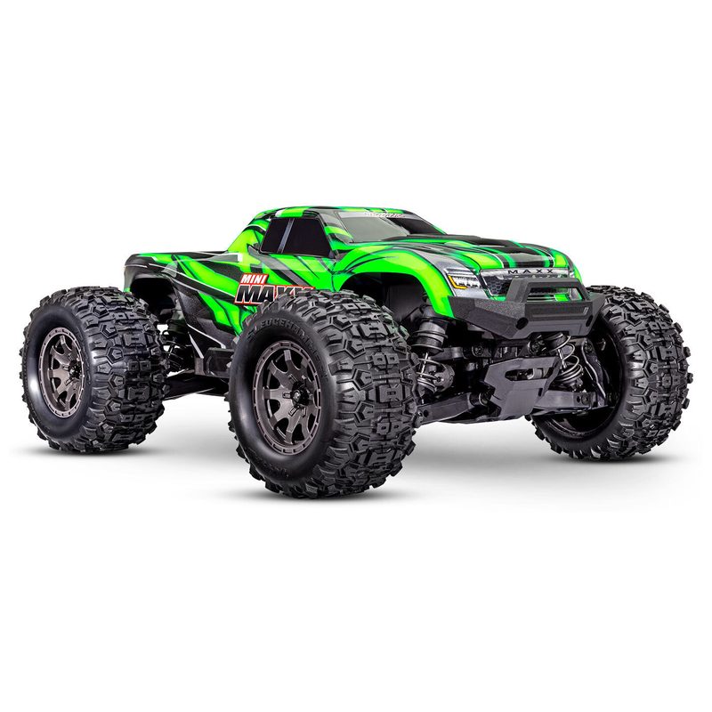Small Scale, Big Thrills: The 2026 New Mini Powerhouse Lineup 11 1/16 Traxxas Mini Maxx BL-2S Truck RTR Green