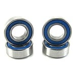 MT Racing Precision 6x12x4mm Rubber Shield Bearing 4-Pack MTR24515