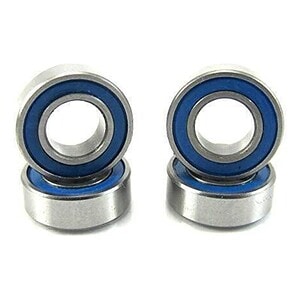 MT Racing Precision 6x12x4mm Rubber Shield Bearing 4-Pack MTR24515