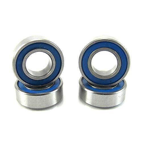 MT Racing Precision 6x12x4mm Rubber Shield Bearing 4-Pack MTR24515