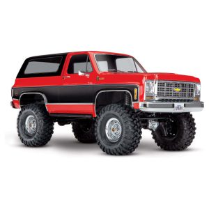 1/10 TRX-4 79 Chevrolet K5 Blazer RTR – Red Clipless Body 82276-4-RED