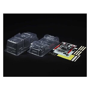 Tamiya RC Set Mercedes-Benz Actros Race Truck - TAM51654 - Body (Clear)