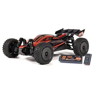 1/14 Arrma Typhon Grom 223S BLX Brushless 4WD with Battery and Charger Red