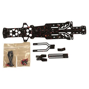 Bingo Wasp RMX AWB Chassis - Forged Red BRC-RMX-AWB-FR