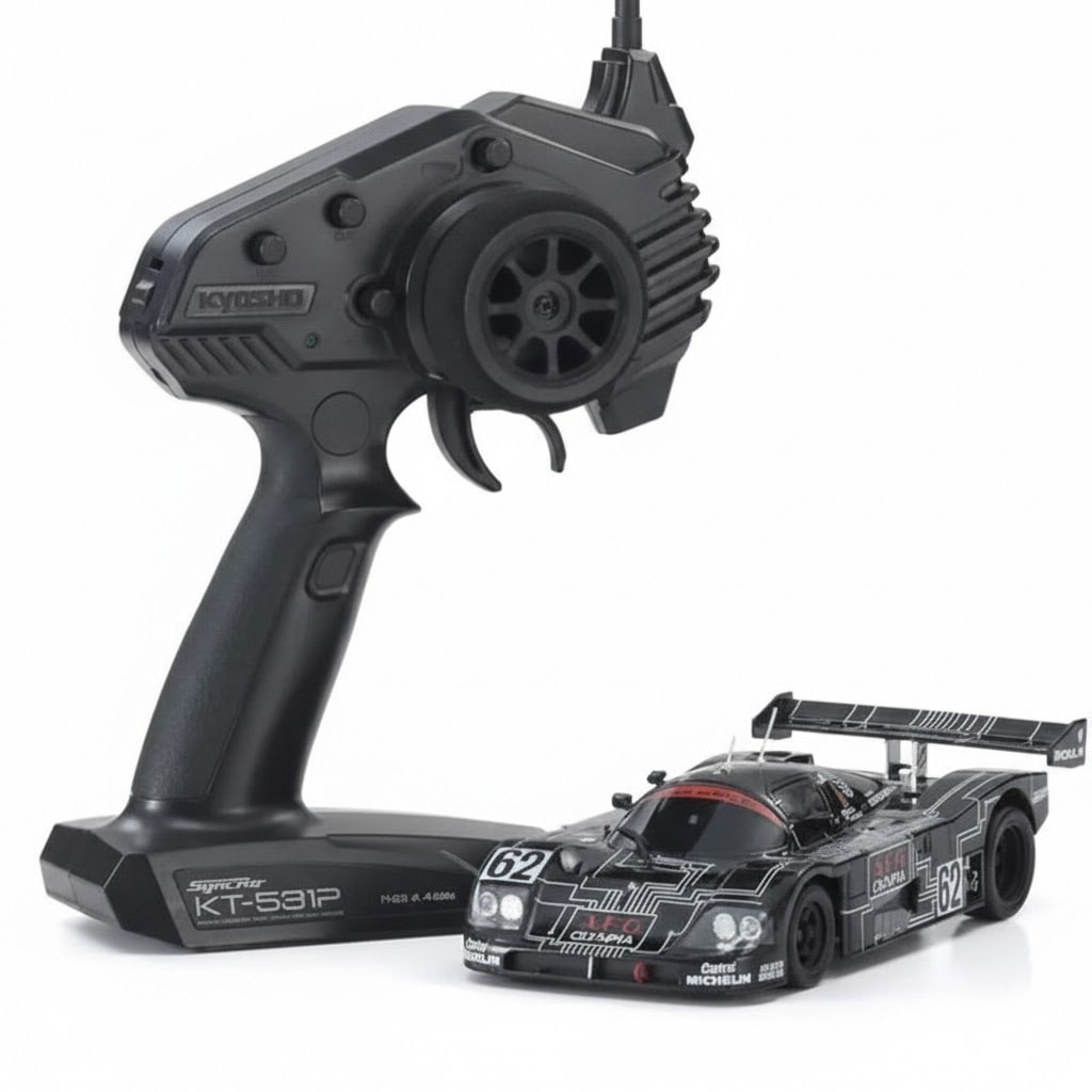 1/28 Kyosho Mini-Z Sauber-Mercedes Gruppe-C-Rennsportwagen C9 Black