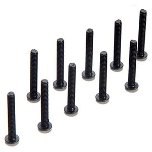 Losi 5-40 X 7/8 Left Hand Button Head Screw 10-Pack LOSA6285