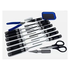 MT Racing 17 Piece Essential Precision Tool Set MTR1520BK
