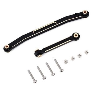 PowerHobby Black Coating Brass Steering Links for Axial SCX24