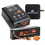 Spektrum Powerstage Bundle 1300mAh 3S 30C LiPo Battery (IC2) / S100 Charger