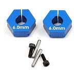 Team Associated 6.0mm Factory Team Clamping Wheel Hex (2)