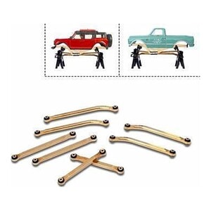 Furitek Brass High Clearance Links Set - SCX24 Bronco & C-10 Jeep