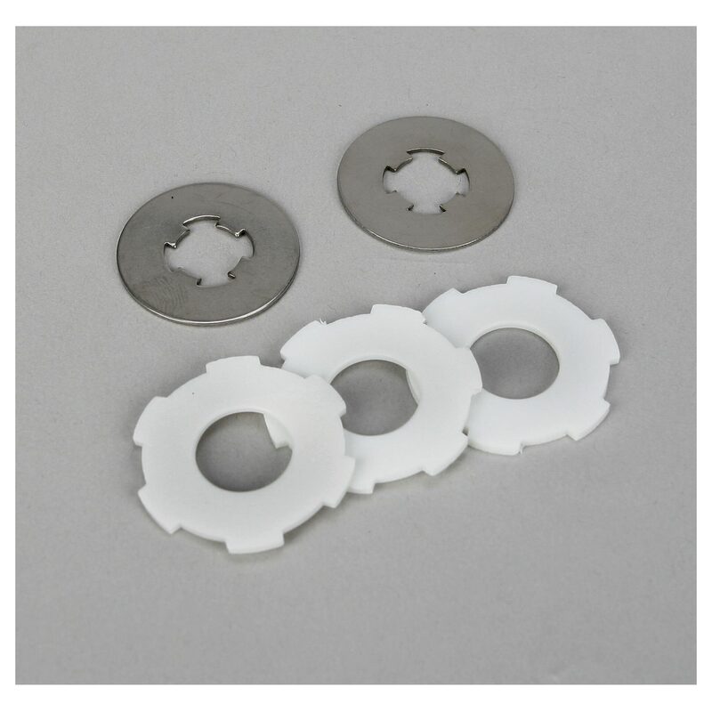 Team Losi Slipper Pads and Plates LST/2 XXL/2 LOSB3451