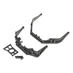 Losi Fr/RrChassisBraceSet&DiffRetainer Ring: LST 3XL-E LOS241017