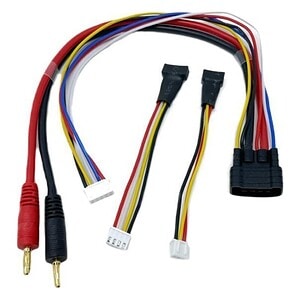 MTR LiPo Charge Lead Traxxas ID 2S-4S