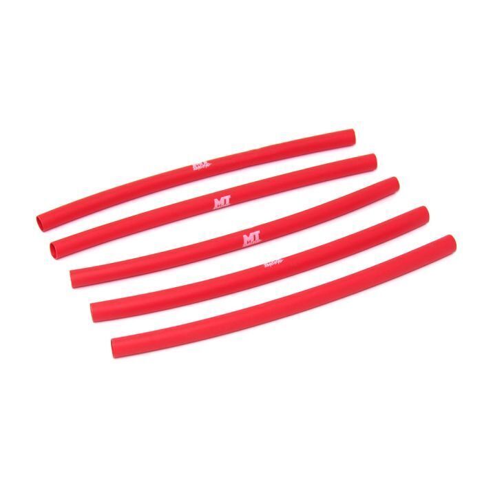 MTR 14awg Heat Shrink 5pcs 4inch - Red - mtr1188-11 MTR 14awg Heat Shrink 5pcs 4inch - Red