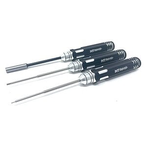 MT Racing SCX24 / AX24 HSS Steel Precision Tool Set MTR1534BK