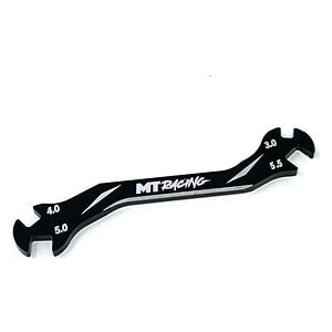 MT Racing Precision Aluminum Turnbuckle Wrench MTR1538BK