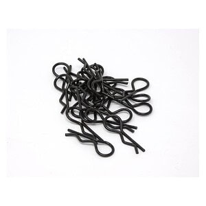 MT Racing Medium Black Body Clips 20-Pack MTR16100BK