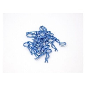 MT Racing Medium Blue Body Clips 20-Pack MTR16100BL