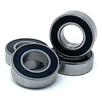 MTR Precision 8x16x5mm Rubber Shield Bearing 4-Pack MTR24521