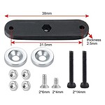 PowerHobby Magnetic Body Post Holder Mount - for Axial SCX24 Jeep PHBSCX24742