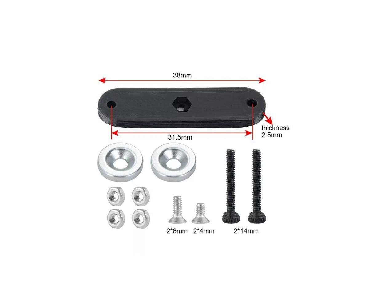 PowerHobby Magnetic Body Post Holder Mount - for Axial SCX24 Jeep PHBSCX24742