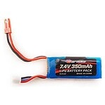 Carisma 15432 GT24B 2S LiPo Battery 7.4V 350mAh