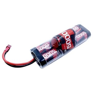 Racers Edge 5000mAh 8.4V 7-Cell NiMH Hump Battery Pack W/ Deans
