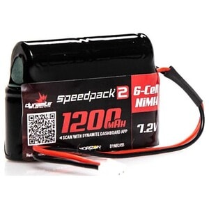 Dynamite Speedpack2 7.2V 1200mAh 6C NiMH Mini-S DYNB2455