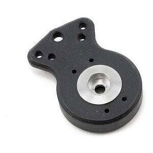 Racers Edge Plastic Servo Saver 24 Spline Hitec - Black RCE10325BK