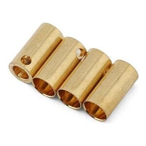 Samix 6.5mm High Current Bullet Plug Connectors (4 Female)