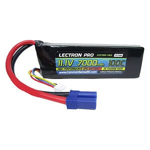 Lectron Pro 3S7000-1005 11.1V 7000mAh 100C LiPo Battery with EC5