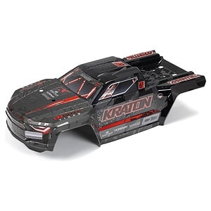 Arrma Kraton ExB Black/Red ARA406169 Pre-Painted