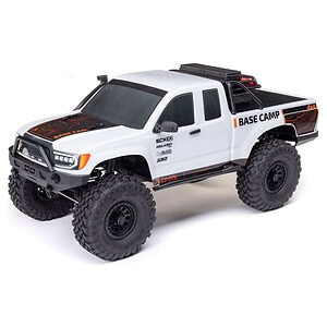 1/10 SCX10 III Base Camp 4X4 Rock Crawler Brushed RTR White AXI-1375T1