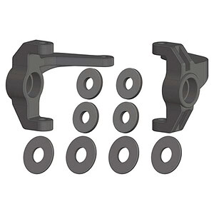 Corally Steering Block Set Left/Right 1/10 Mammoth Moxoo Triton C-00250-029
