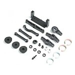 Losi Steering Bellcrank Servo Saver and Mounts V100 LOS231066